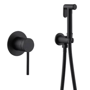 Смеситель для биде ABBER Emotion черный матовый AF8825B