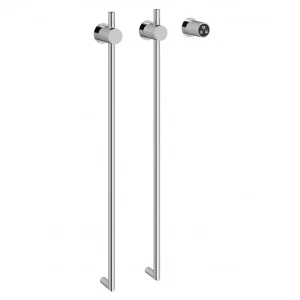 Полотенцесушитель электрический ABBER Charme 34,5x80 хром глянцевый AH4002