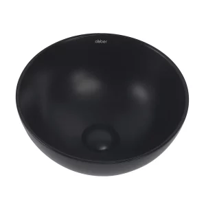 Раковина накладная ABBER BEQUEM 32x14 черный матовый AC2106MB